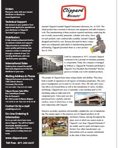 Clippard Katalog 2008