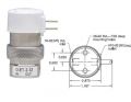 24vdc, Oxygen Clean, 2-Way Electronic Valve, Normally-Closed, In-line, Terminal Sades