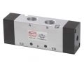 #10-32 5 port 4-way spring ctr. dbl. pilot actuated air valve wi