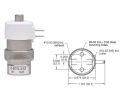 24vdc, Oxygen Clean, 3-Way Electronic Valve, Fully Ported, Terminal Spades, In-line/Manifold, M5