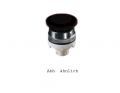 Automatic Push/Turn Mushroom, Black, Size 30