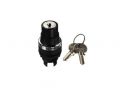 Push Key Push Button, Black, Size 22