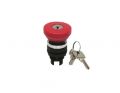 Push Key Mushroom, Red, Size 22