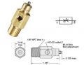 15° Needle Valves, 1/8\