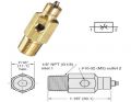 3° Needle Valves, 1/8\