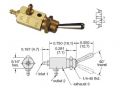 3-Way Toggle Subminiature Valve, NP Steel-Toggle