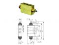 4-Way 2 Position Double Plunger Valve, 1/8\
